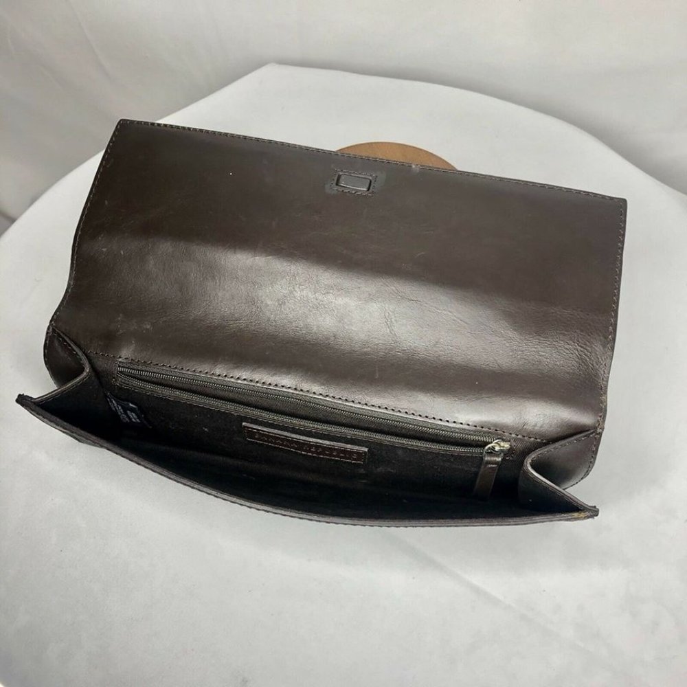 Banana Republic Genuine Leather Clutch Vintage